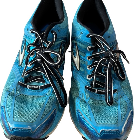 Brooks Glycerin II Women’s Running Shoes Blue Black Cushioned Size 8.5B - Picture 3 of 10